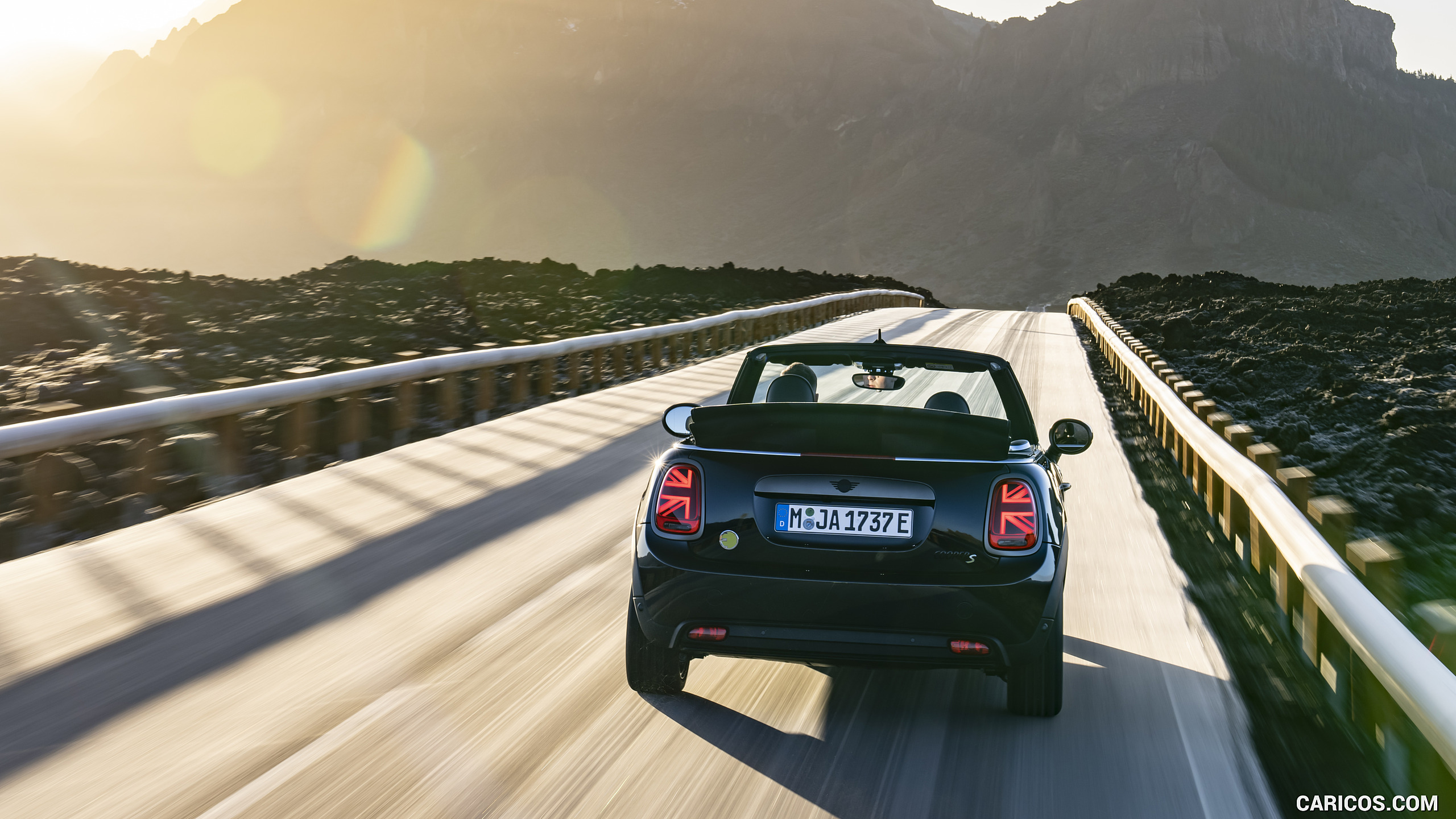 2023 MINI Cooper SE Convertible - Rear, #23 of 225