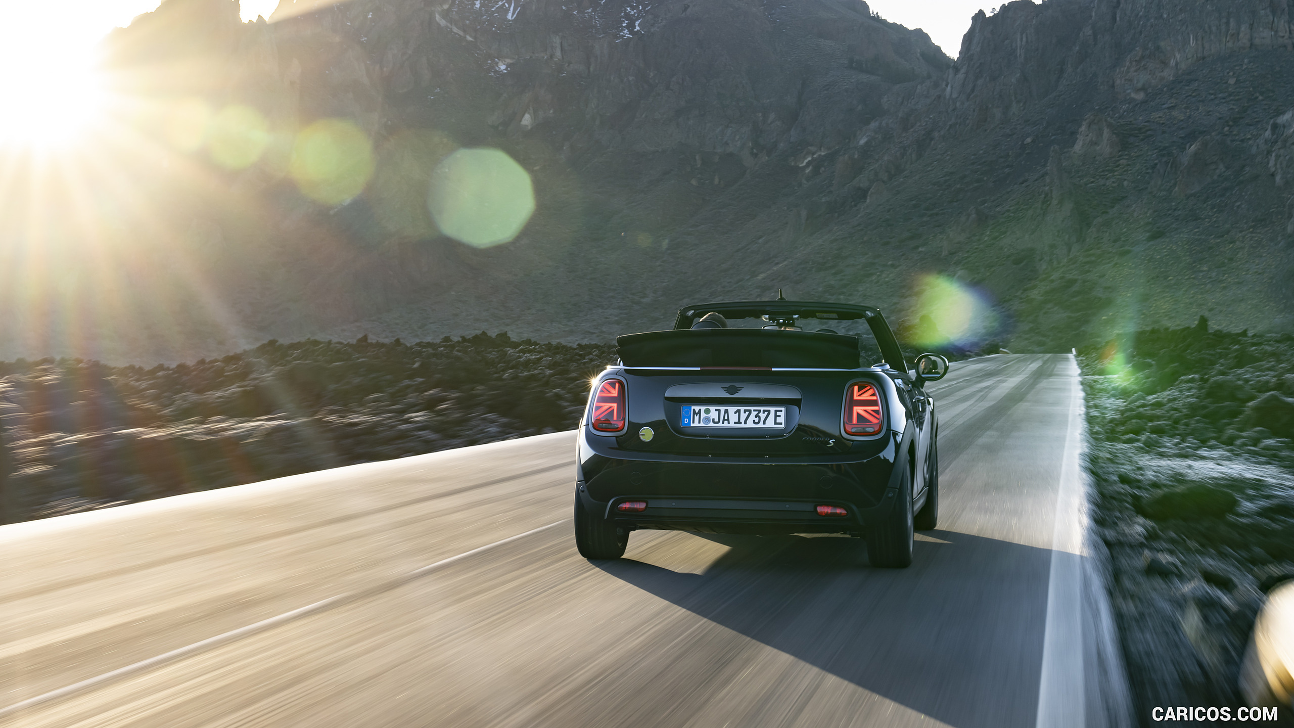 2023 MINI Cooper SE Convertible - Rear, #35 of 225