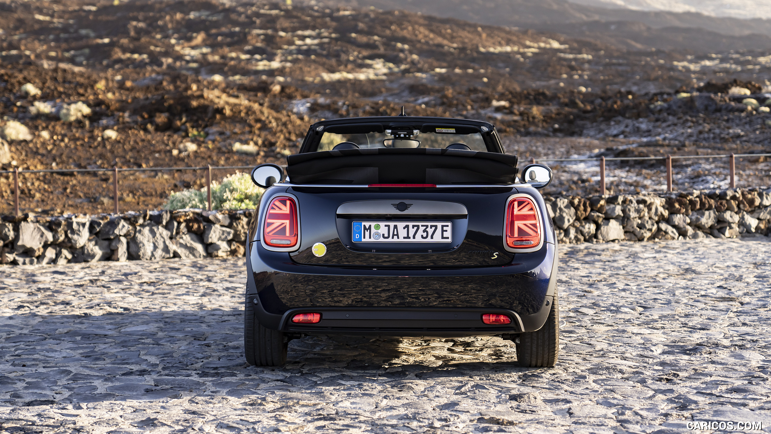 2023 MINI Cooper SE Convertible - Rear, #93 of 225