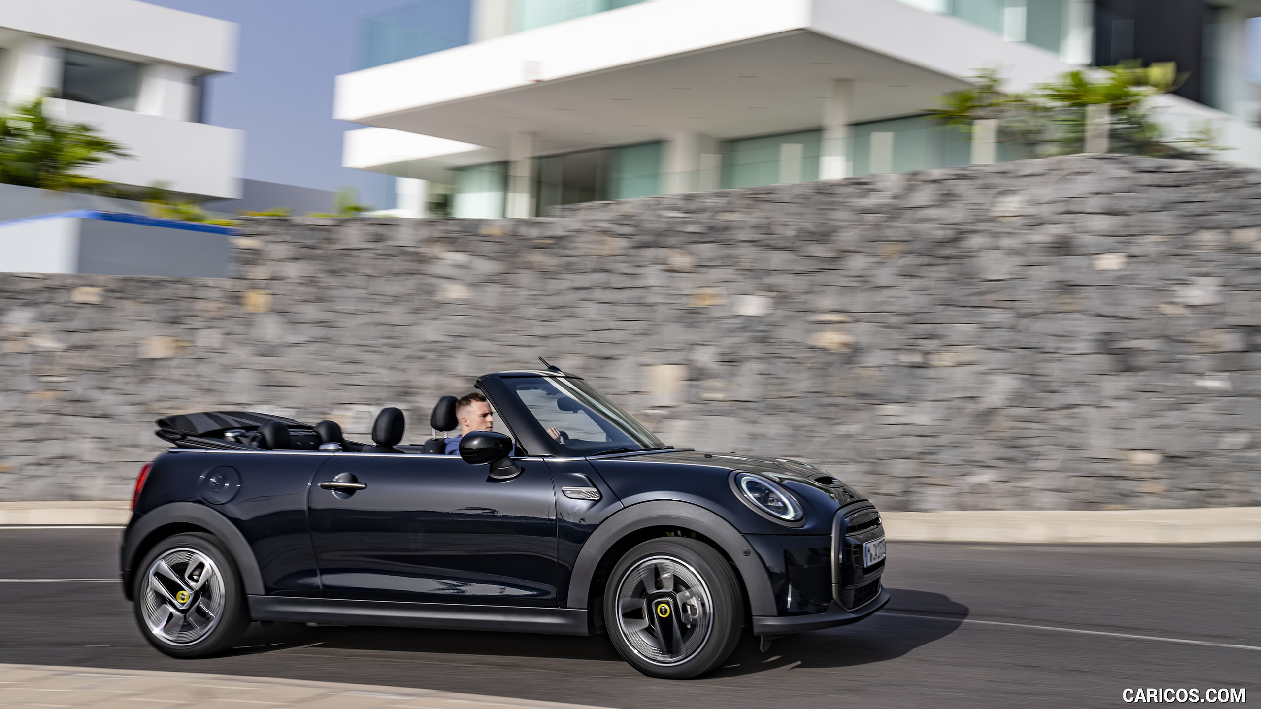 2023 MINI Cooper SE Convertible - Side, #45 of 225