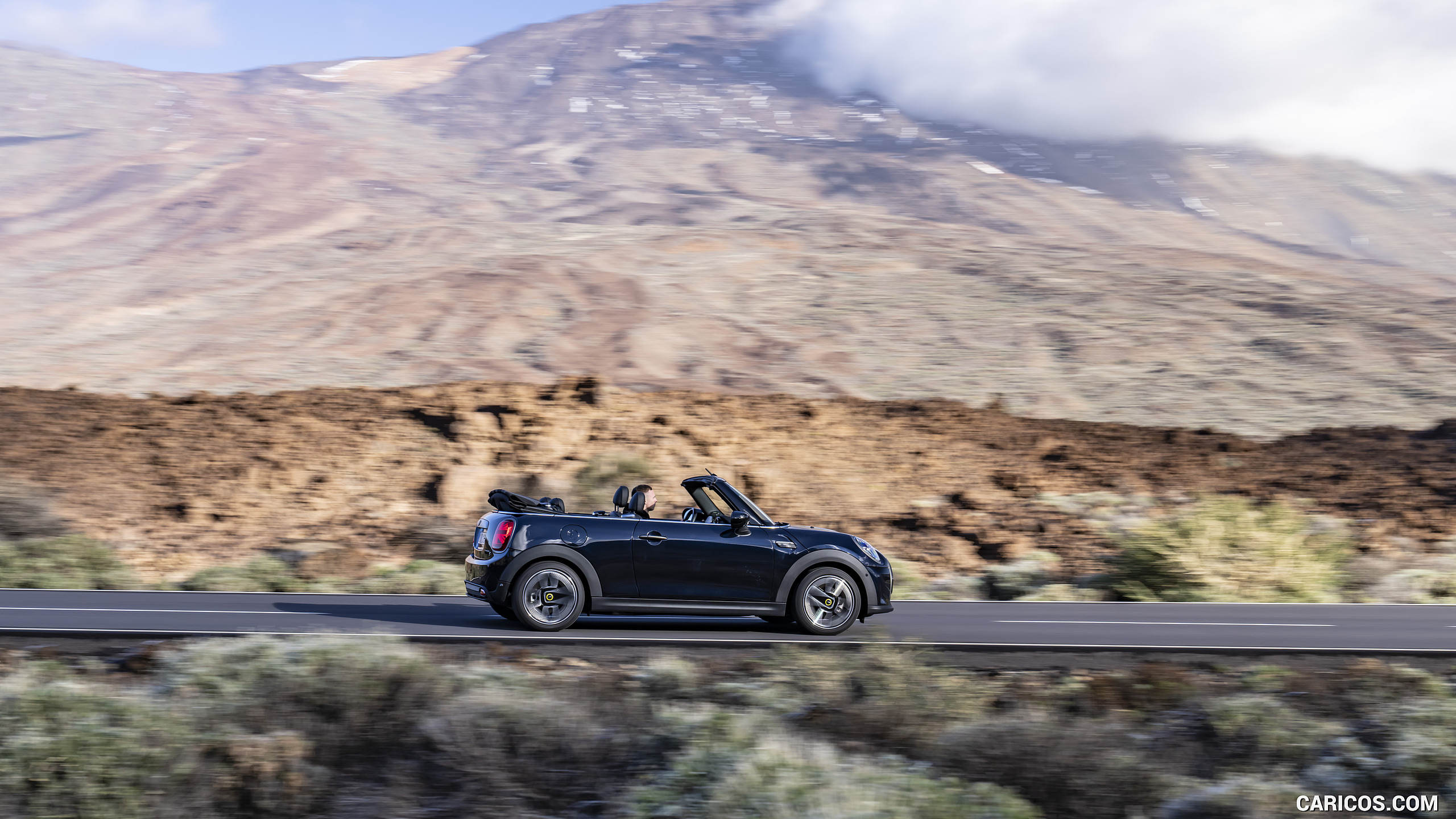 2023 MINI Cooper SE Convertible - Side, #62 of 225