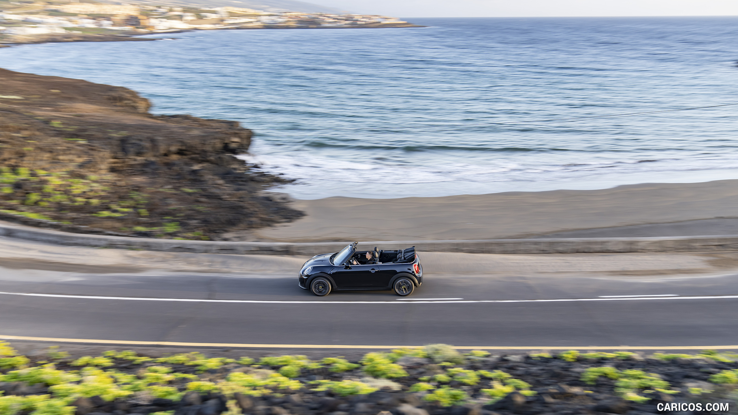 2023 MINI Cooper SE Convertible - Side, #63 of 225