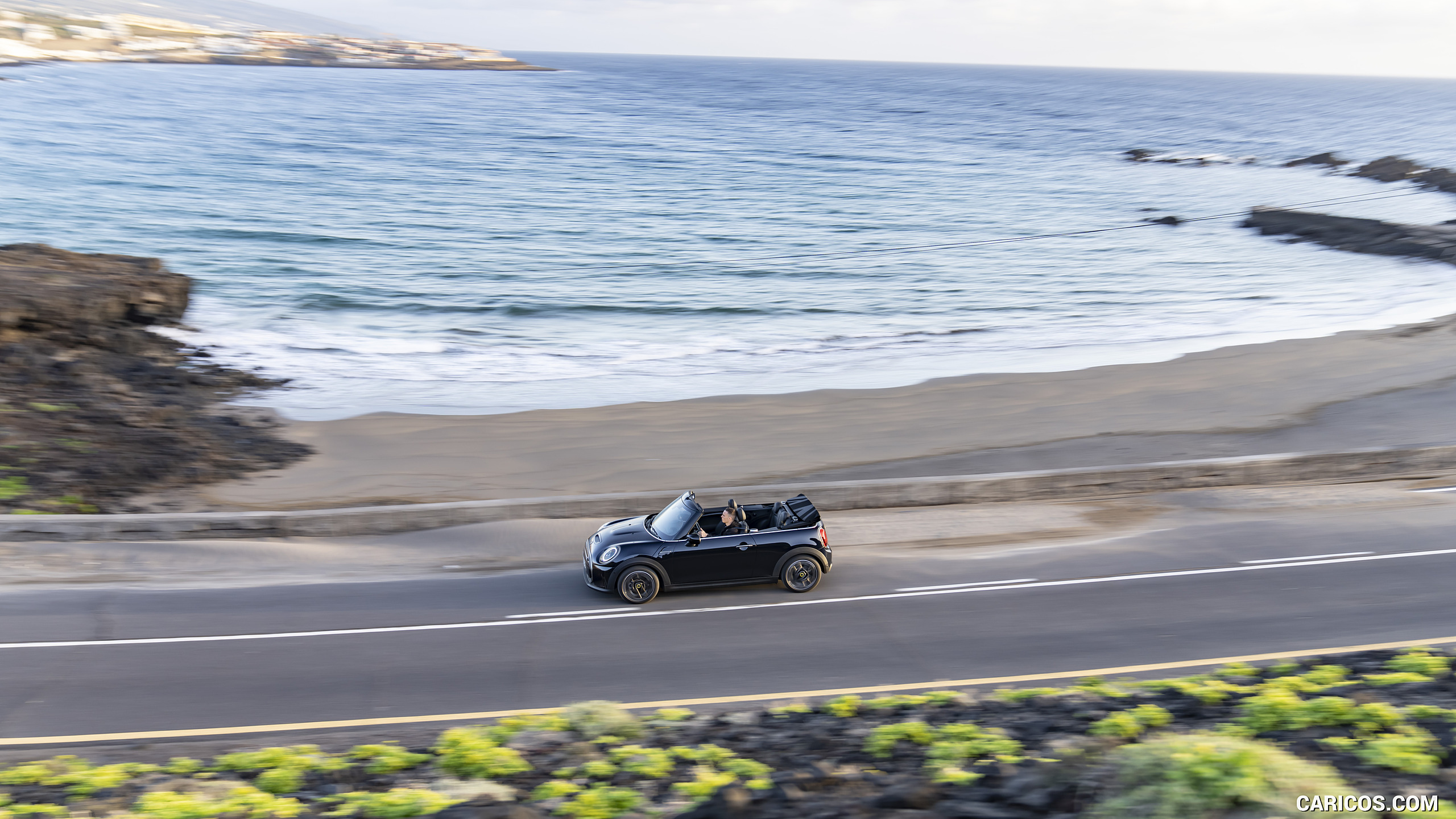 2023 MINI Cooper SE Convertible - Side, #64 of 225