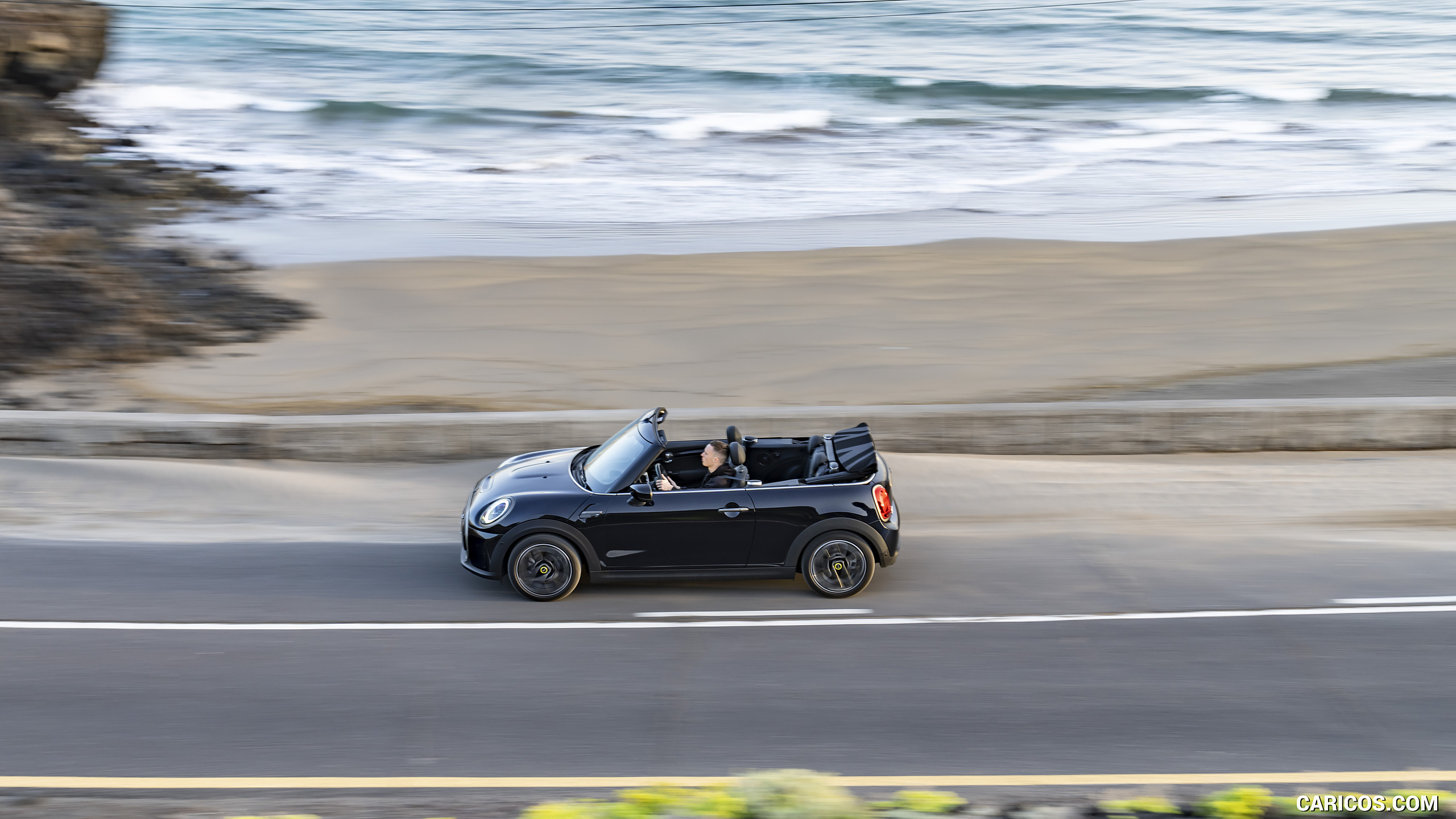 2023 MINI Cooper SE Convertible - Side, #67 of 225