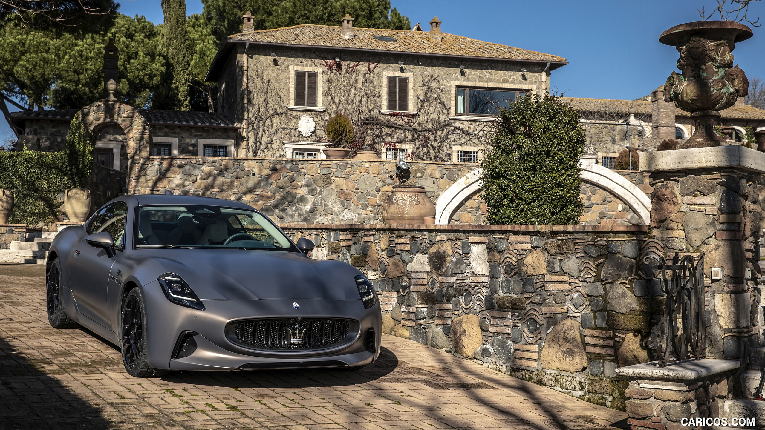 2023 Maserati GranTurismo Folgore (Color: Copper Glance) - Front Three-Quarter, #64 of 155