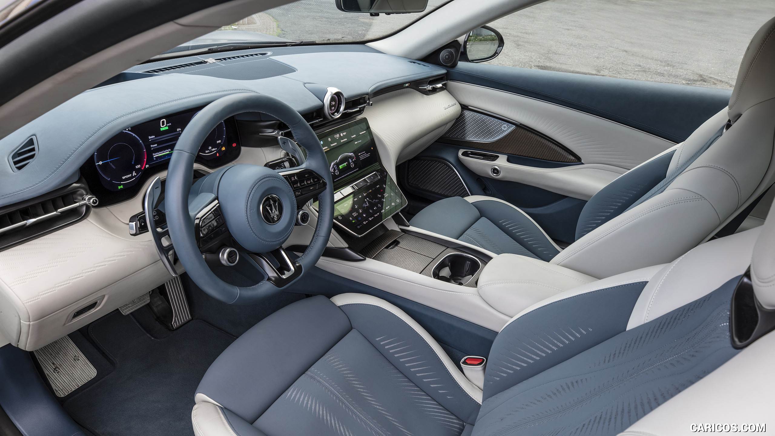 2023 Maserati GranTurismo Folgore (Color: Copper Glance) - Interior, Front Seats, #91 of 155