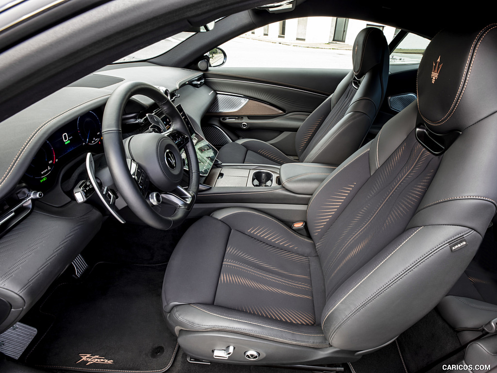 2023 Maserati GranTurismo Folgore (Color: Blu Nobile) - Interior, Front Seats