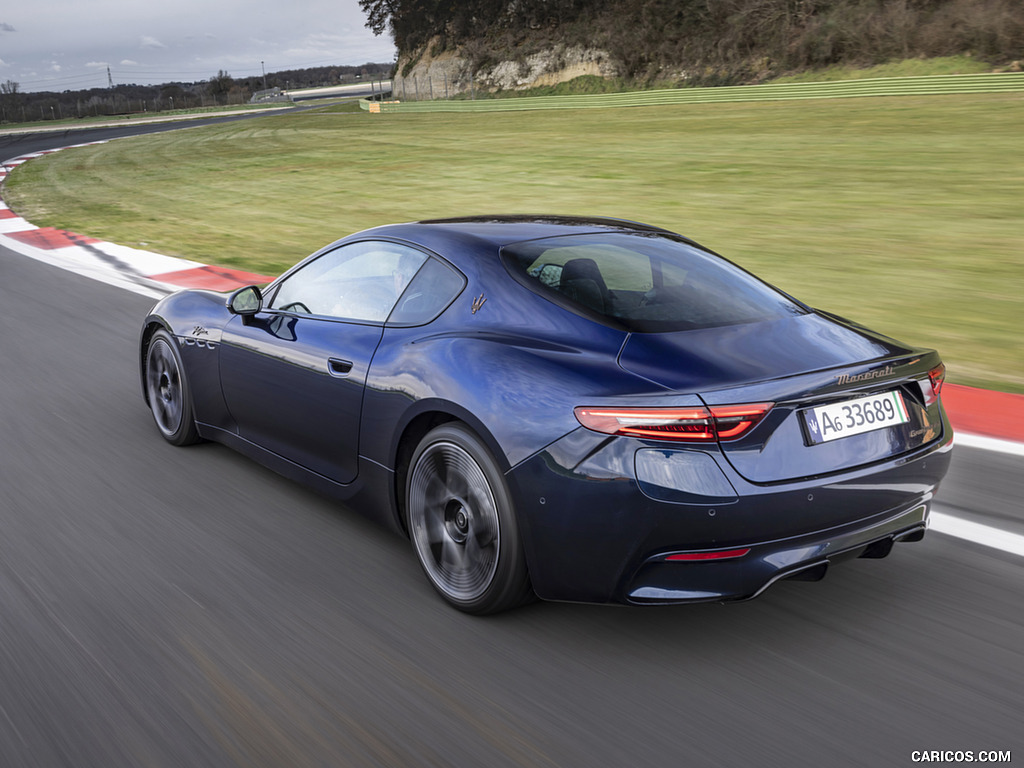 2023 Maserati GranTurismo Folgore (Color: Blu Nobile) - Rear Three-Quarter