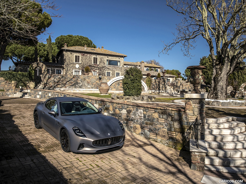 2023 Maserati GranTurismo Folgore (Color: Copper Glance) - Front Three-Quarter