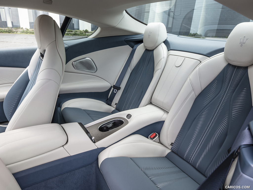 2023 Maserati GranTurismo Folgore (Color: Copper Glance) - Interior, Rear Seats