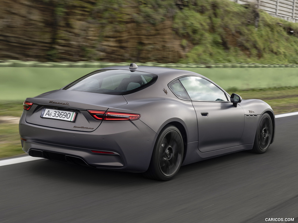 2023 Maserati GranTurismo Folgore (Color: Copper Glance) - Rear Three-Quarter