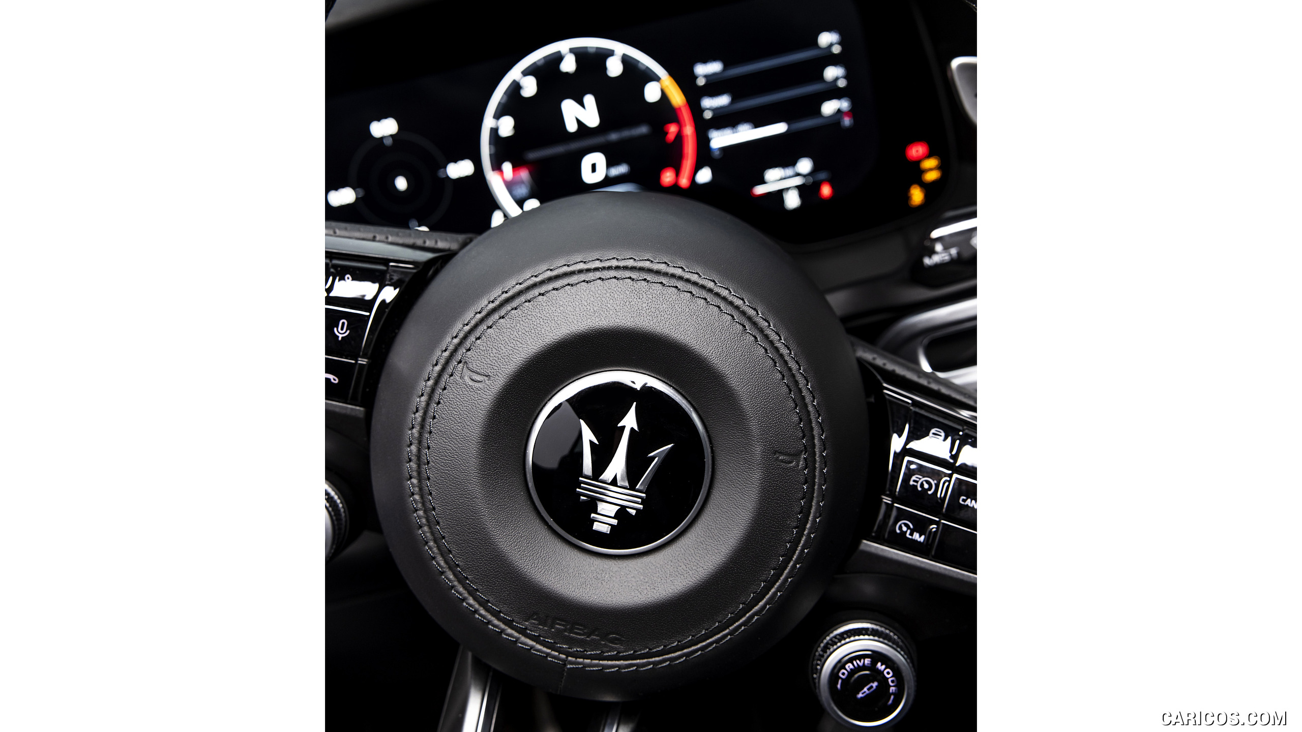 2023 Maserati GranTurismo Trofeo (Color: Giallo Corse) - Digital Instrument Cluster, #46 of 223