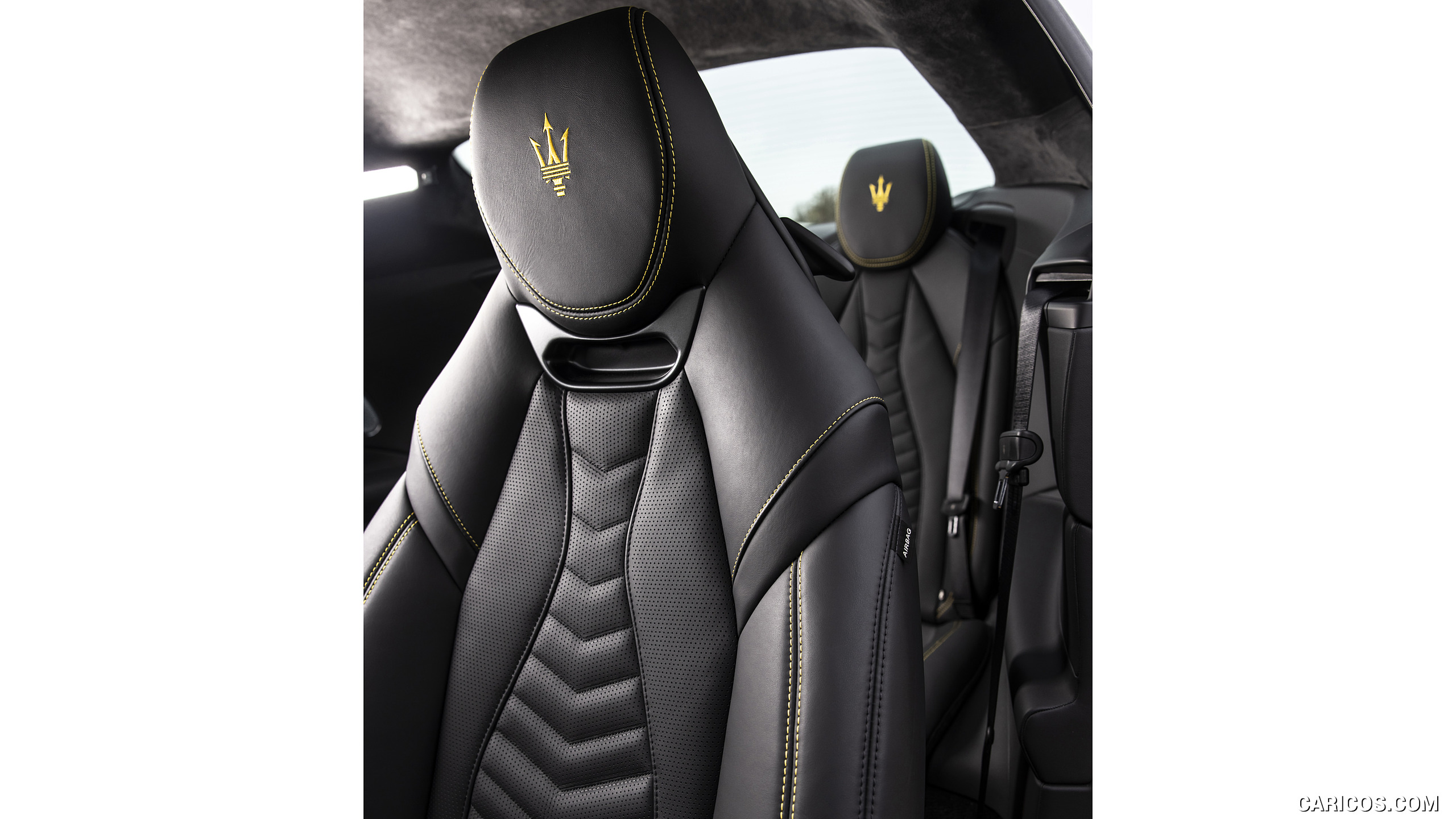 2023 Maserati GranTurismo Trofeo (Color: Giallo Corse) - Interior, Seats, #64 of 223