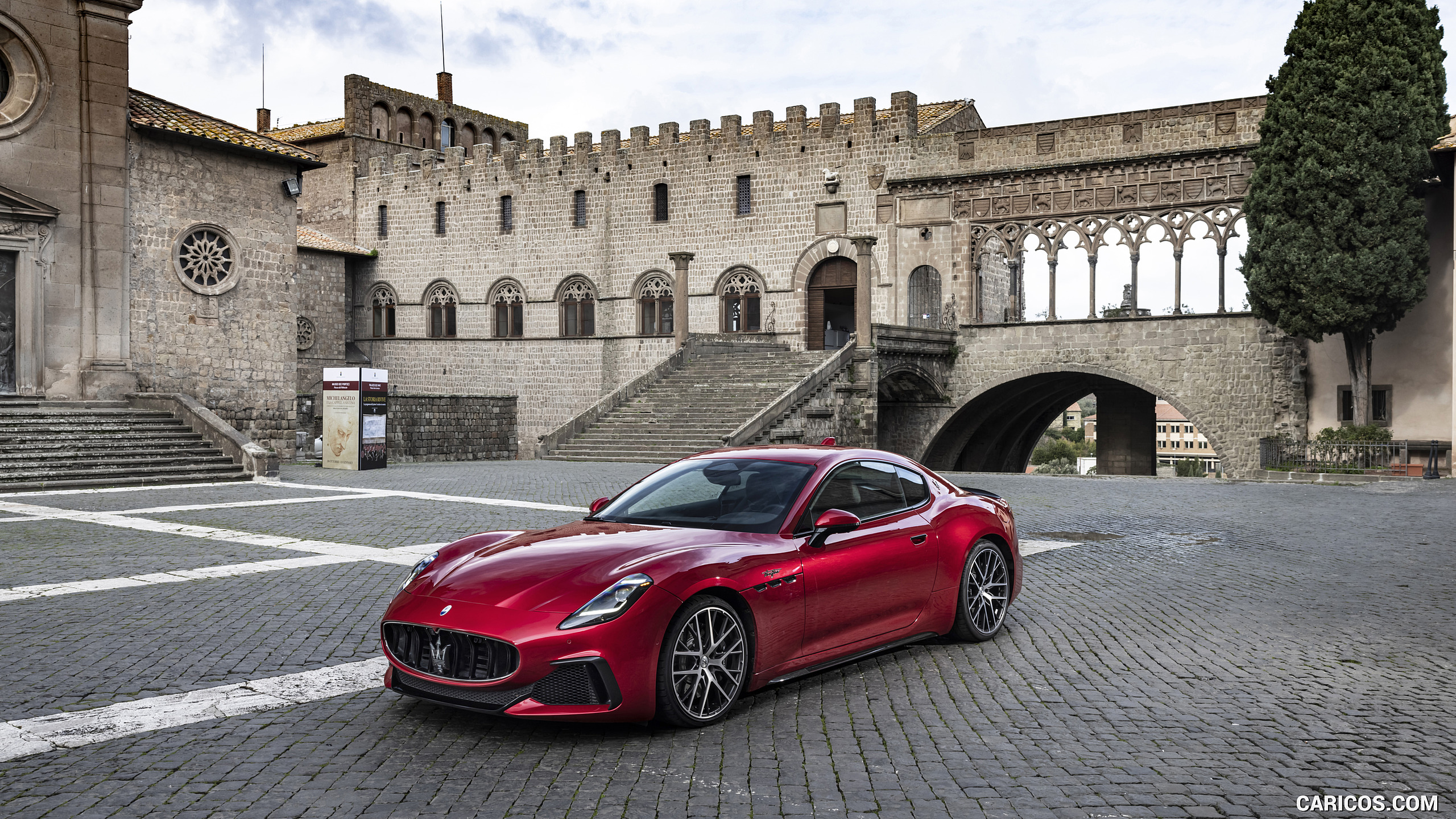 2023 Maserati GranTurismo Trofeo (Color: Rosso Gran Turismo) - Front Three-Quarter, #96 of 223