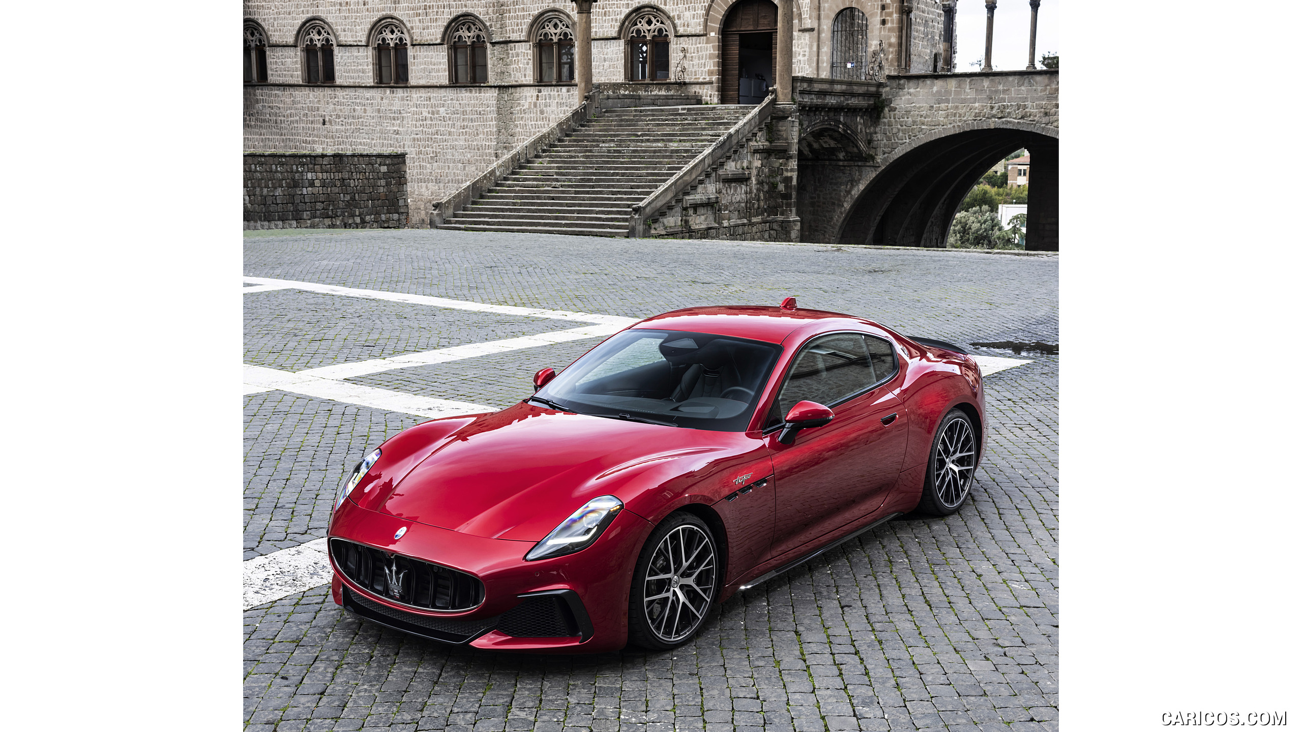 2023 Maserati GranTurismo Trofeo (Color: Rosso Gran Turismo) - Front Three-Quarter, #109 of 223
