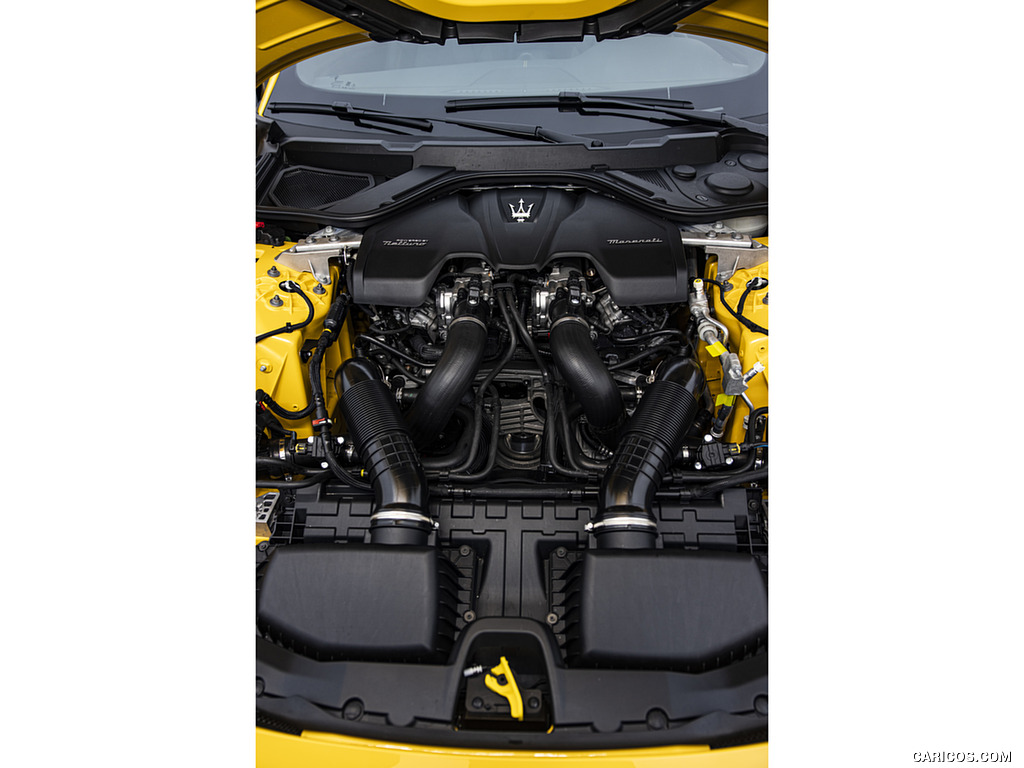 2023 Maserati GranTurismo Trofeo (Color: Giallo Corse) - Engine