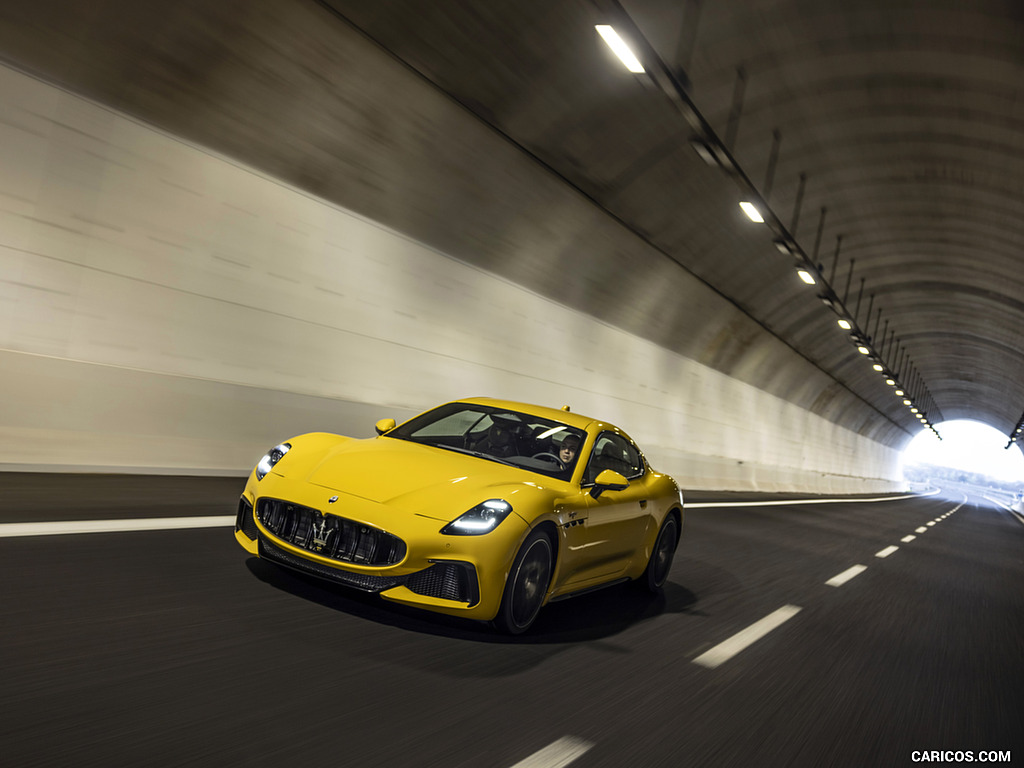 2023 Maserati GranTurismo Trofeo (Color: Giallo Corse) - Front