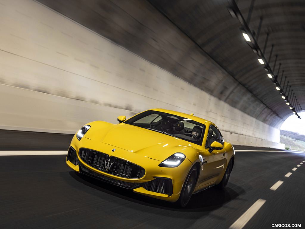 2023 Maserati GranTurismo Trofeo (Color: Giallo Corse) - Front