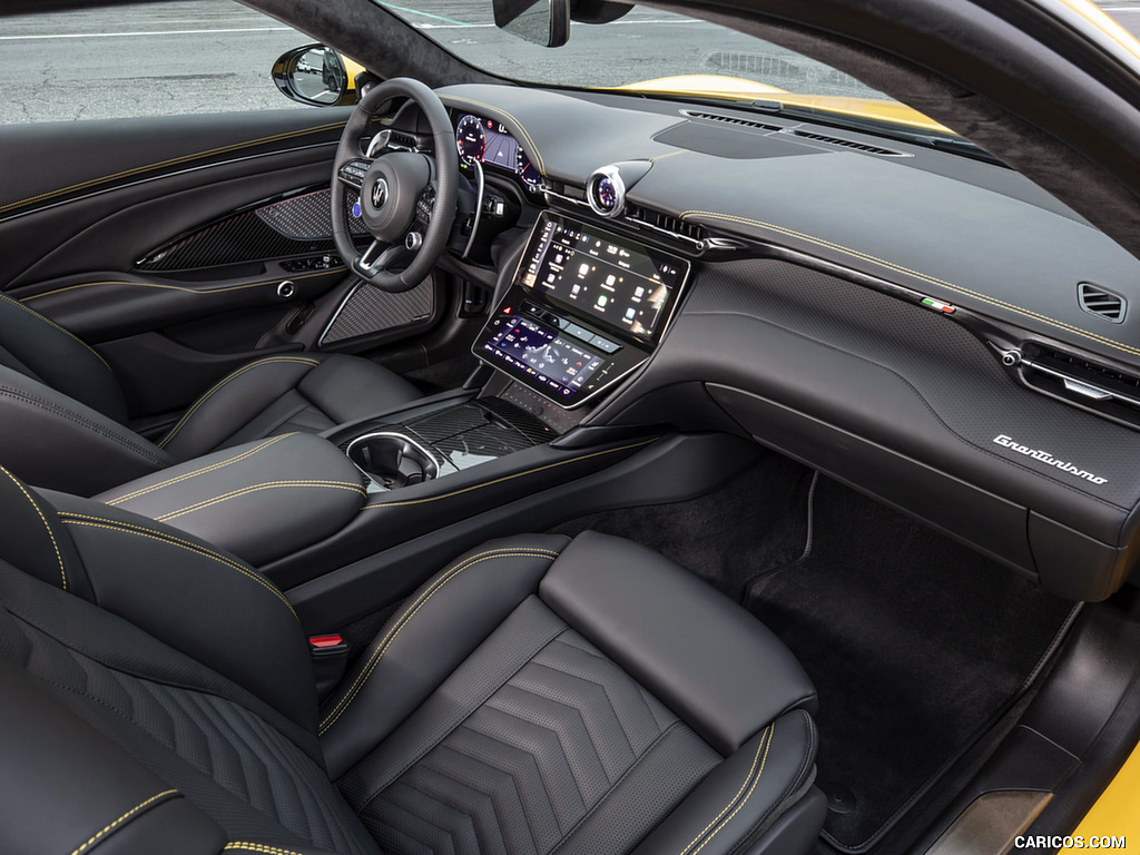 2023 Maserati GranTurismo Trofeo (Color: Giallo Corse) - Interior, Front Seats