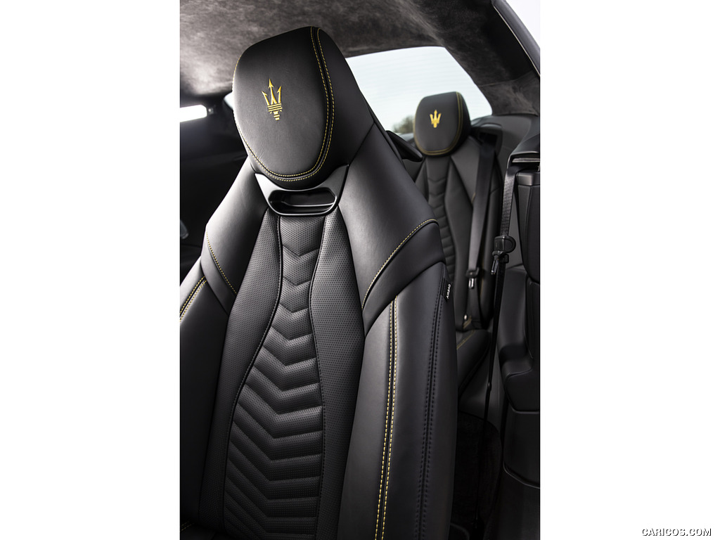 2023 Maserati GranTurismo Trofeo (Color: Giallo Corse) - Interior, Seats