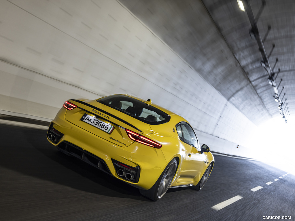 2023 Maserati GranTurismo Trofeo (Color: Giallo Corse) - Rear