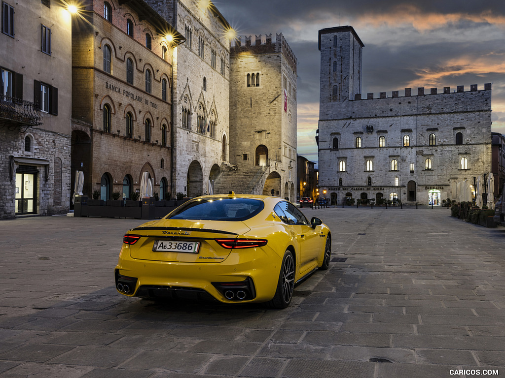 2023 Maserati GranTurismo Trofeo (Color: Giallo Corse) - Rear