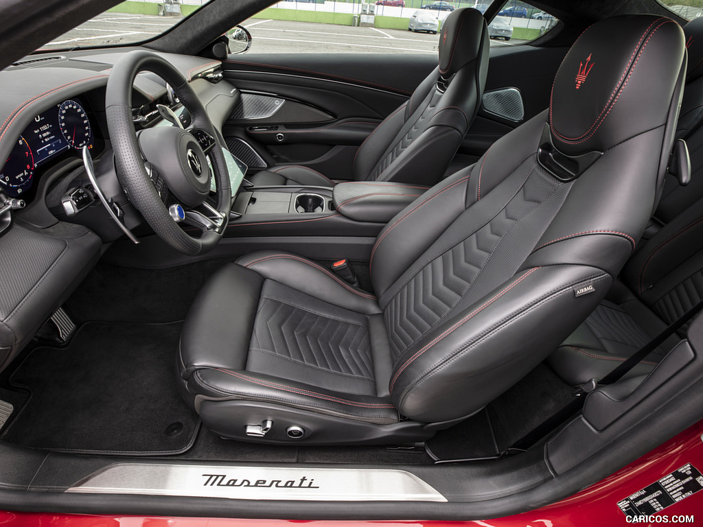 2023 Maserati GranTurismo Trofeo (Color: Rosso Gran Turismo) - Interior, Front Seats