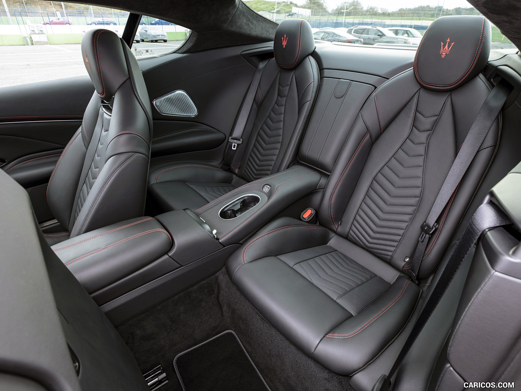 2023 Maserati GranTurismo Trofeo (Color: Rosso Gran Turismo) - Interior, Rear Seats