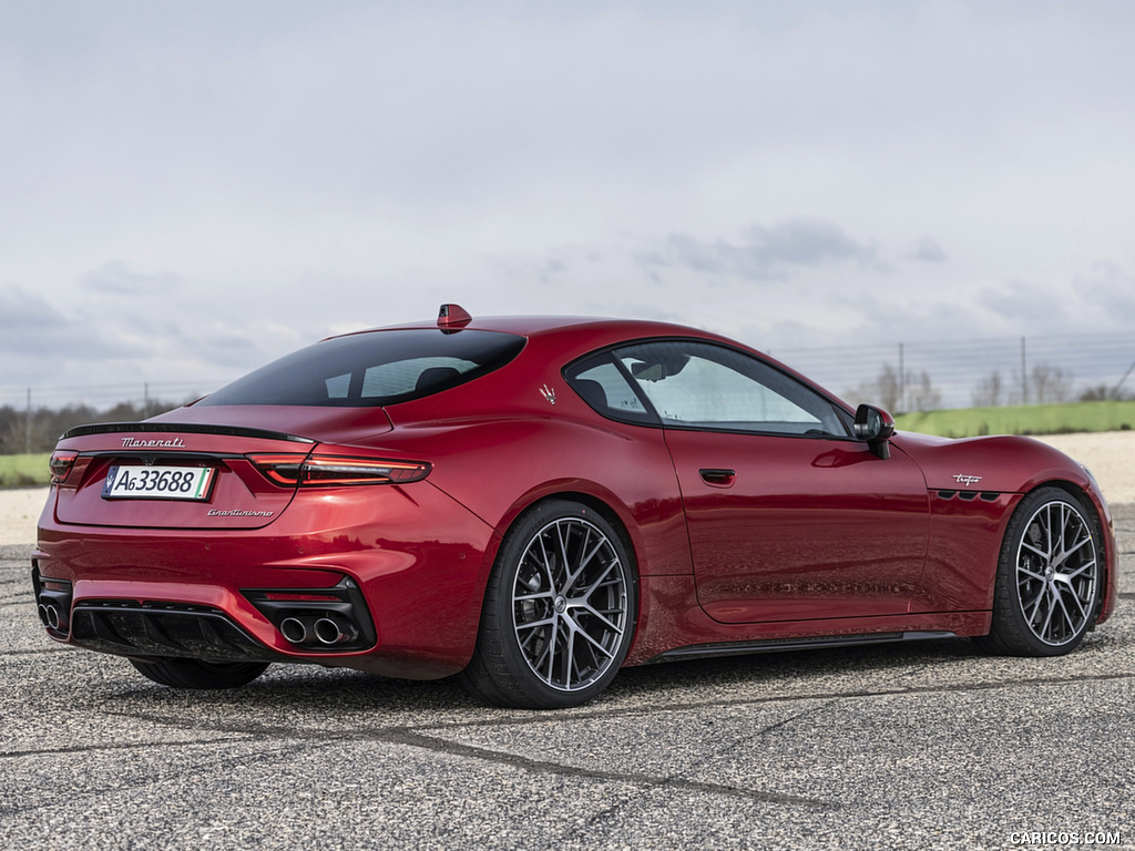 2023 Maserati GranTurismo Trofeo (Color: Rosso Gran Turismo) - Rear Three-Quarter