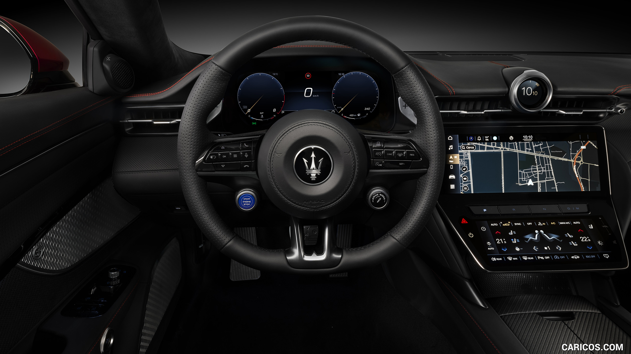 2023 Maserati GranTurismo Trofeo - Interior, Steering Wheel, #205 of 223
