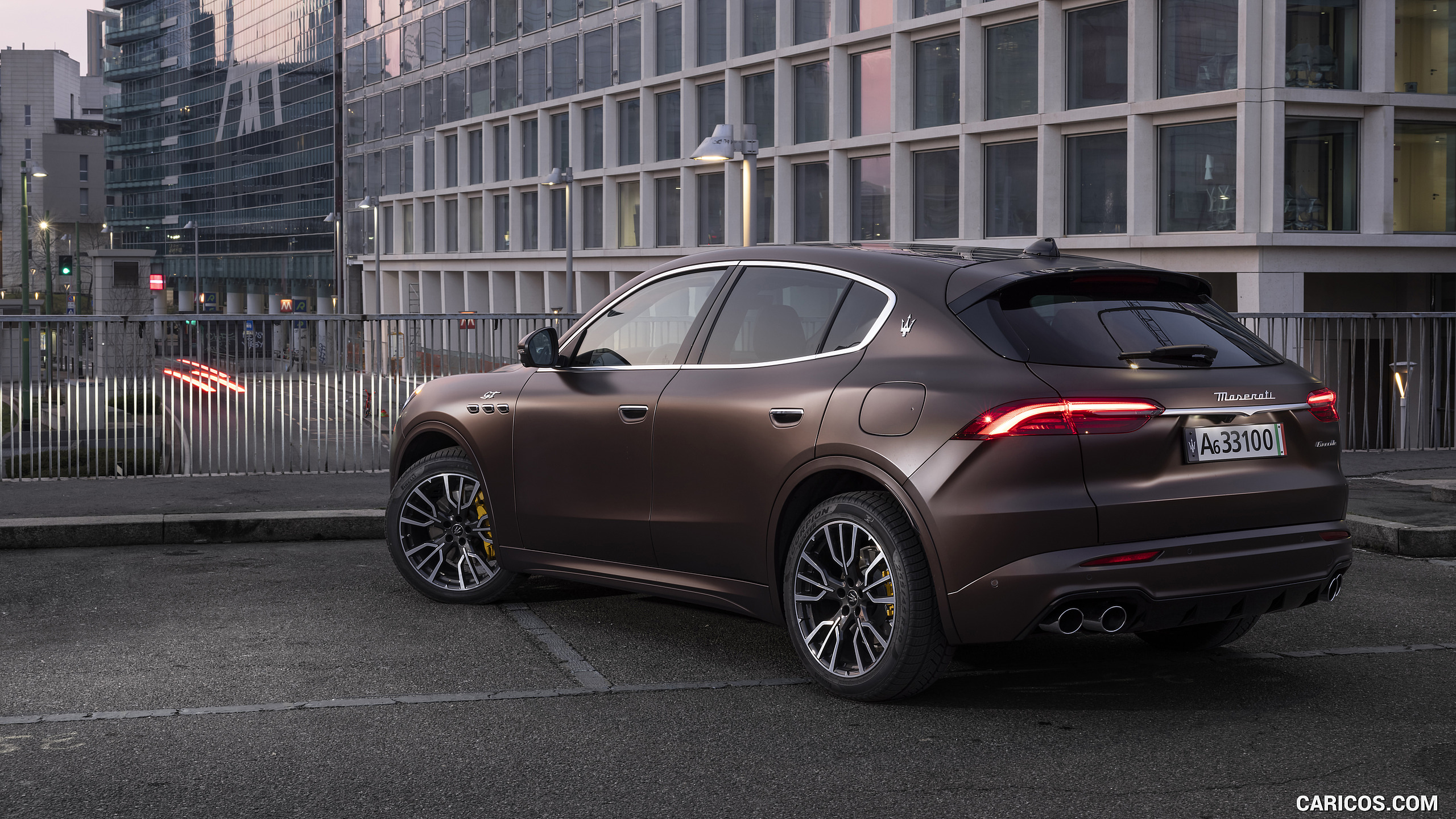 2023 Maserati Grecale GT (Color: Bronzo Opaco) - Rear Three-Quarter, #134 of 245