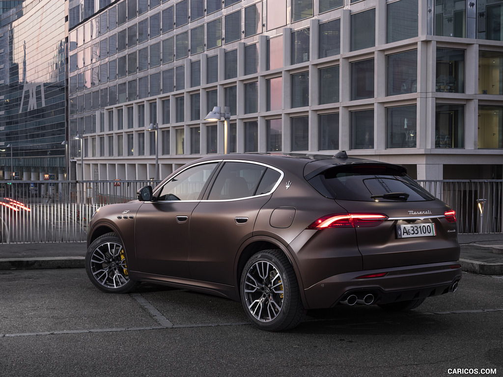 2023 Maserati Grecale GT (Color: Bronzo Opaco) - Rear Three-Quarter