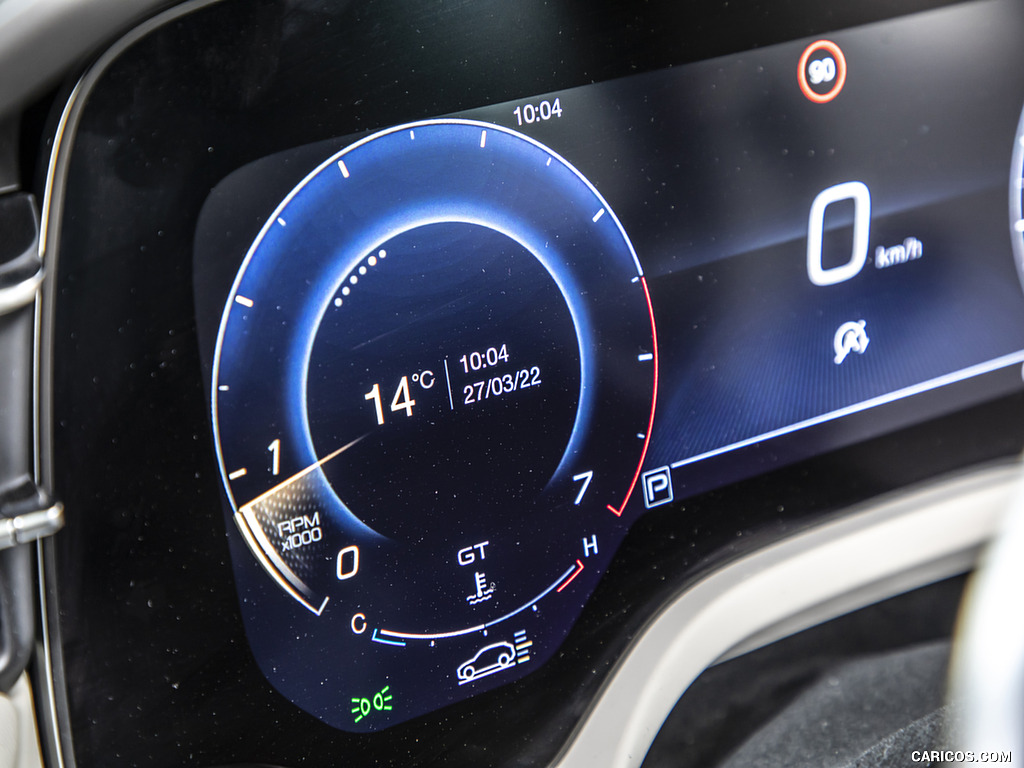 2023 Maserati Grecale Modena (Color: Blu Nobile) - Digital Instrument Cluster