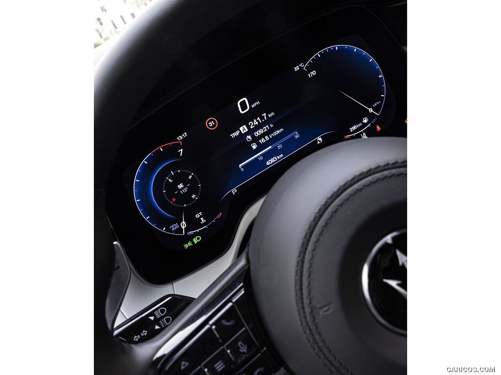 2023 Maserati Grecale Modena (Color: Grigio Cangiante) - Digital Instrument Cluster