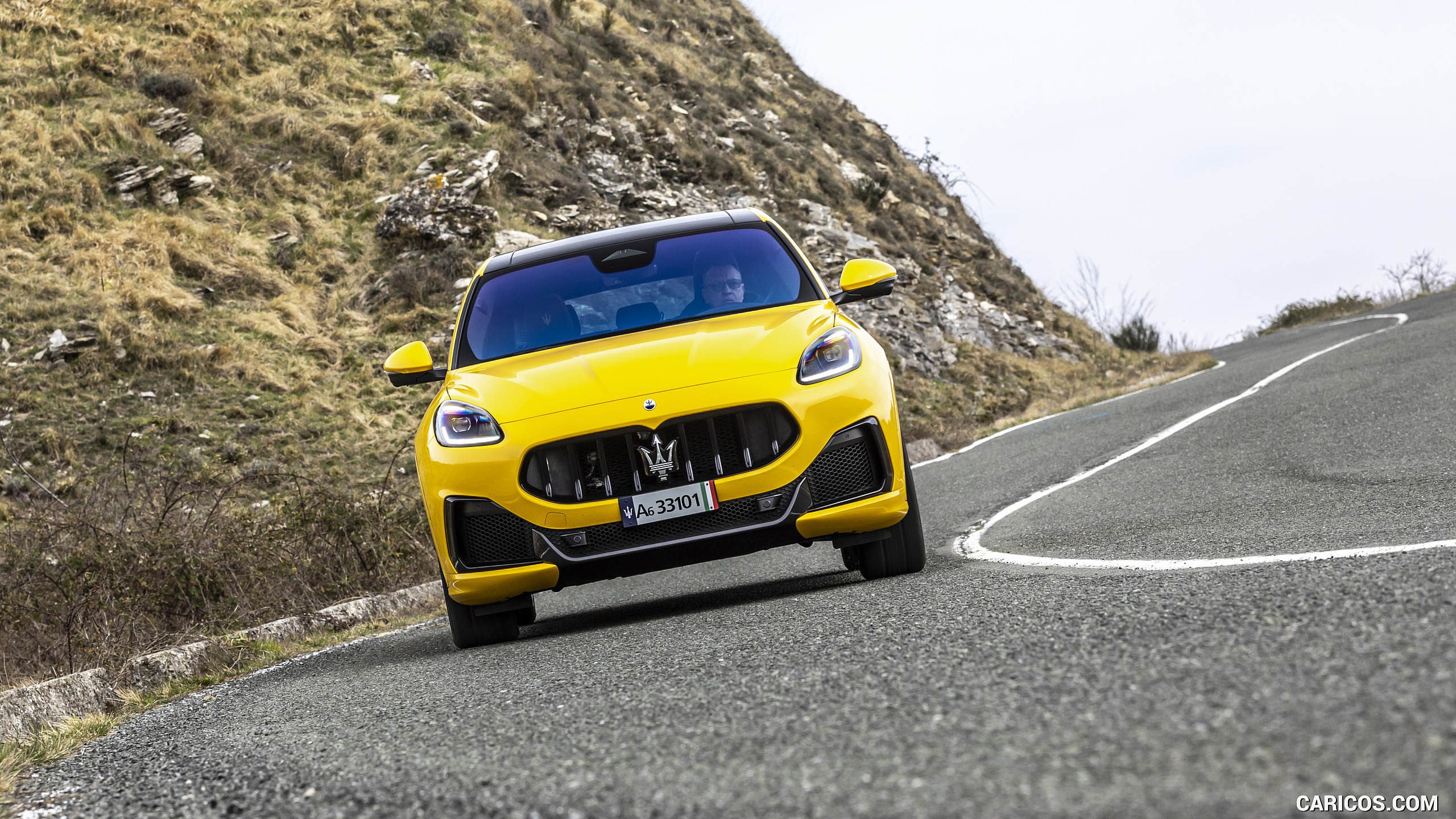 2023 Maserati Grecale Trofeo (Color: Giallo Corse) - Front, #61 of 245