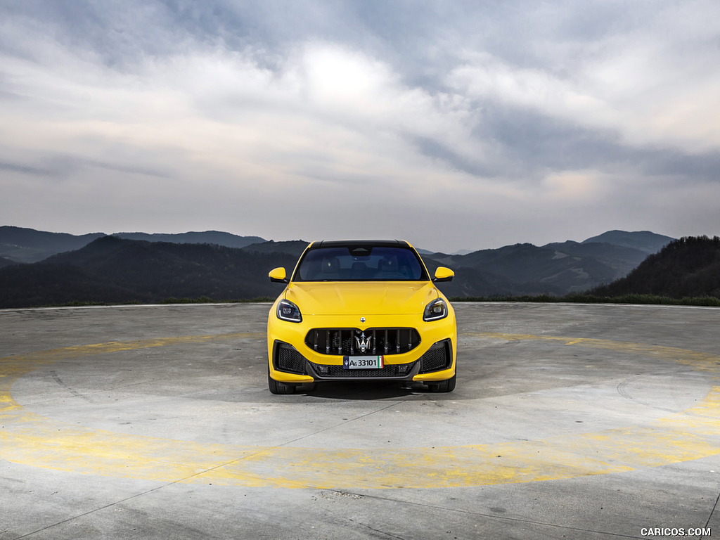 2023 Maserati Grecale Trofeo (Color: Giallo Corse) - Front