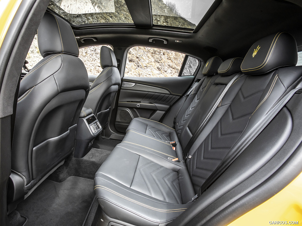 2023 Maserati Grecale Trofeo (Color: Giallo Corse) - Interior, Rear Seats