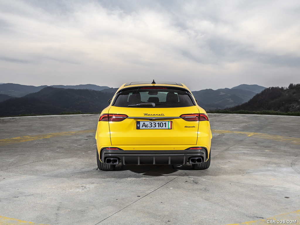 2023 Maserati Grecale Trofeo (Color: Giallo Corse) - Rear