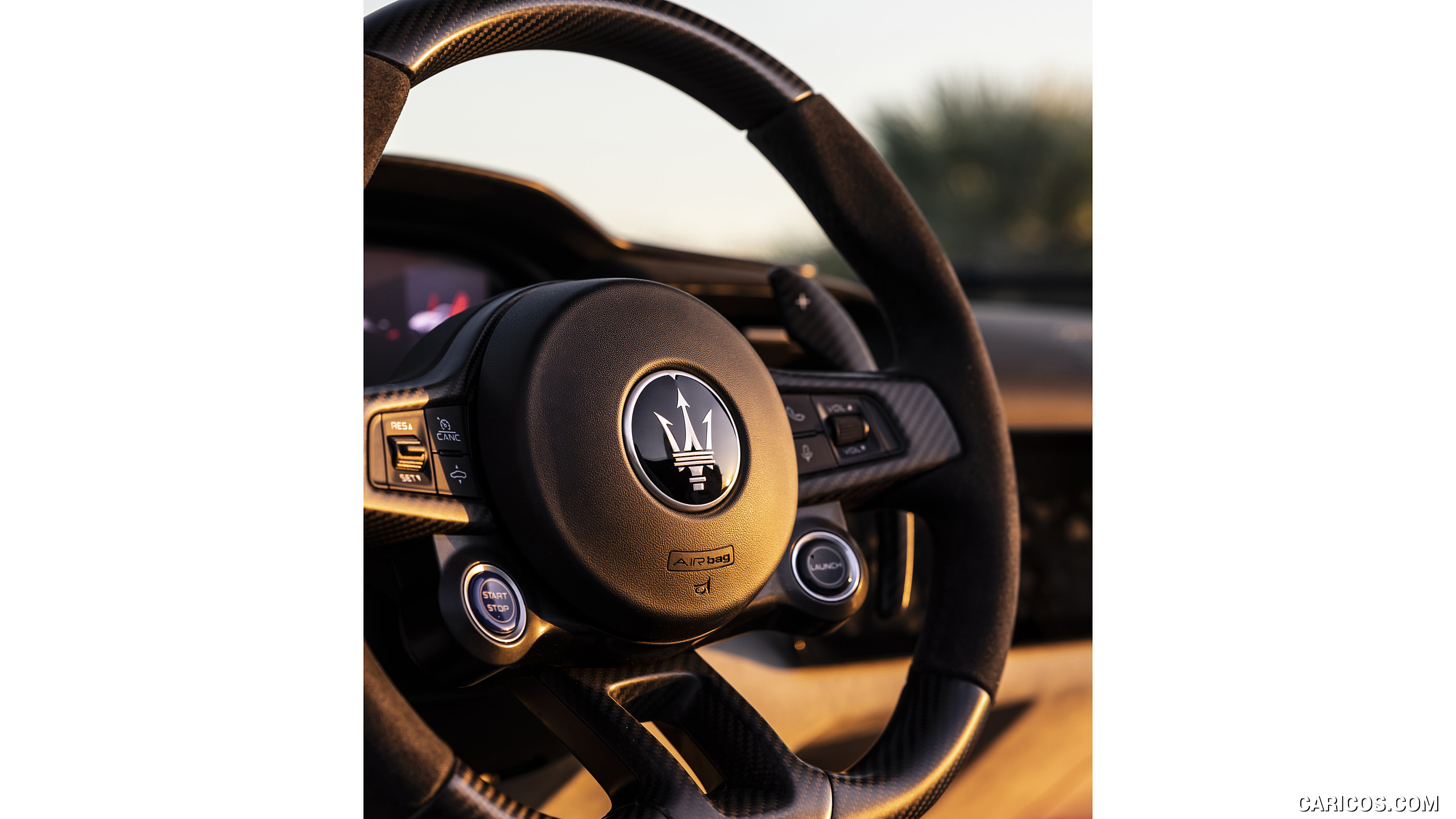 2023 Maserati MC20 Cielo (Color: Acquamarina) - Interior, Steering Wheel, #158 of 186