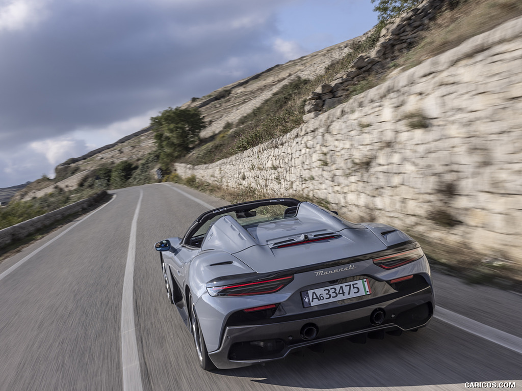 2023 Maserati MC20 Cielo (Color: Grigio Incognito) - Rear