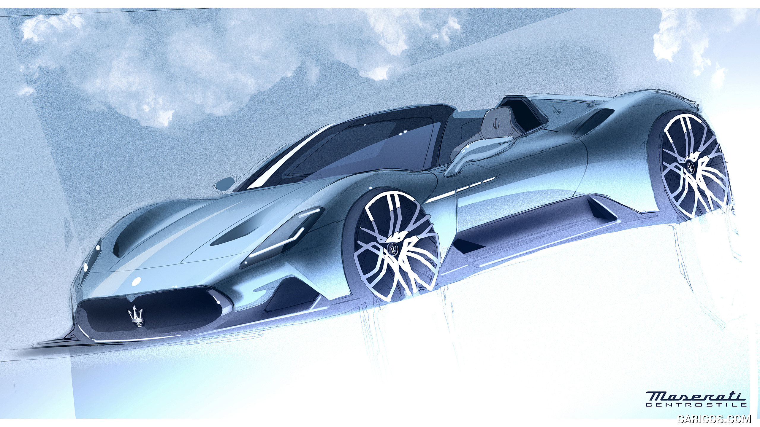 2023 Maserati MC20 Cielo - Design Sketch, #95 of 186