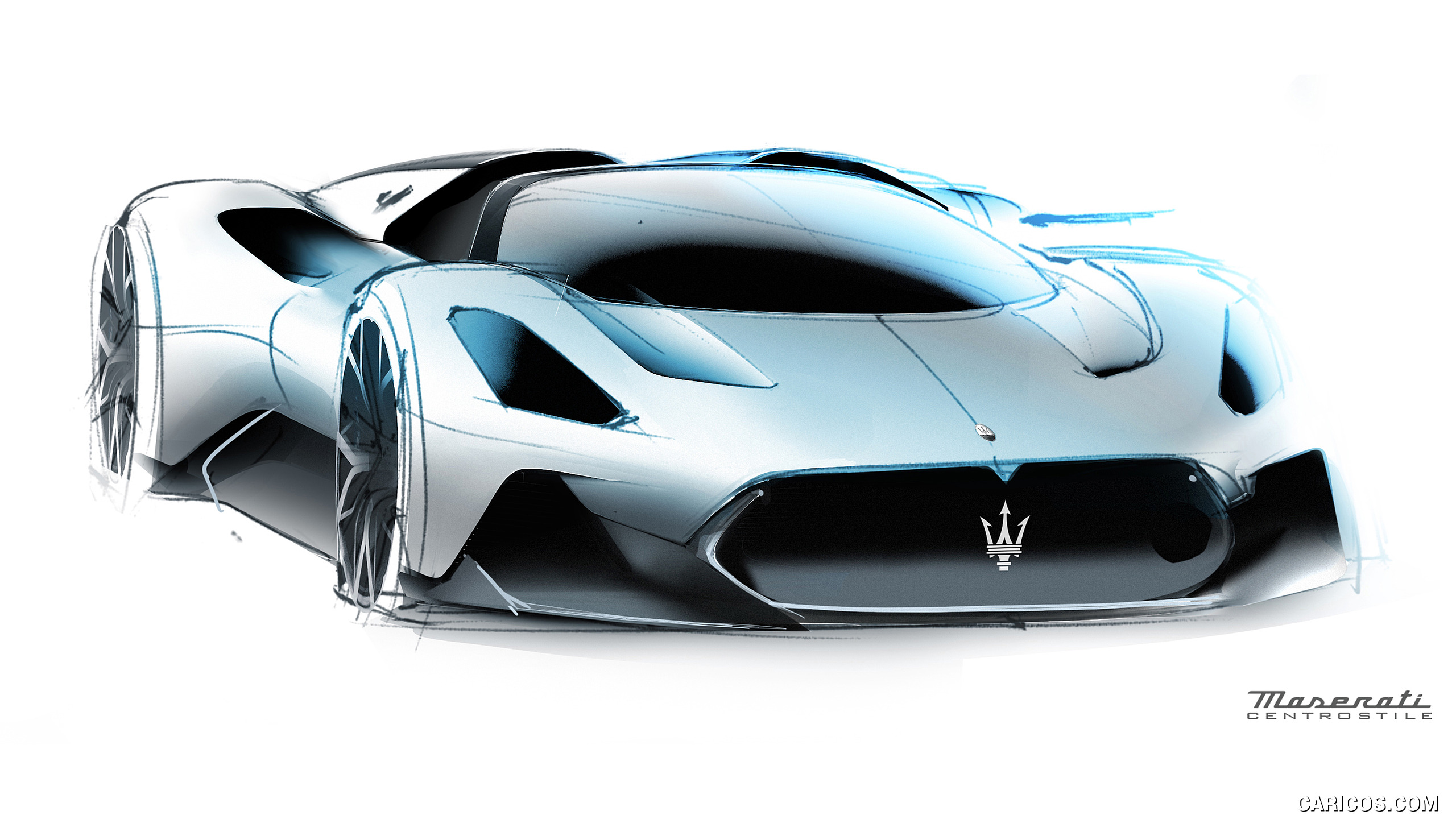 2023 Maserati MC20 Cielo - Design Sketch, #99 of 186