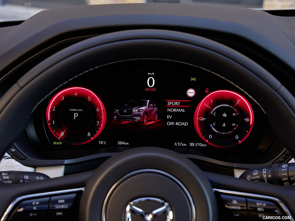 2023 Mazda CX-60 PHEV - Digital Instrument Cluster