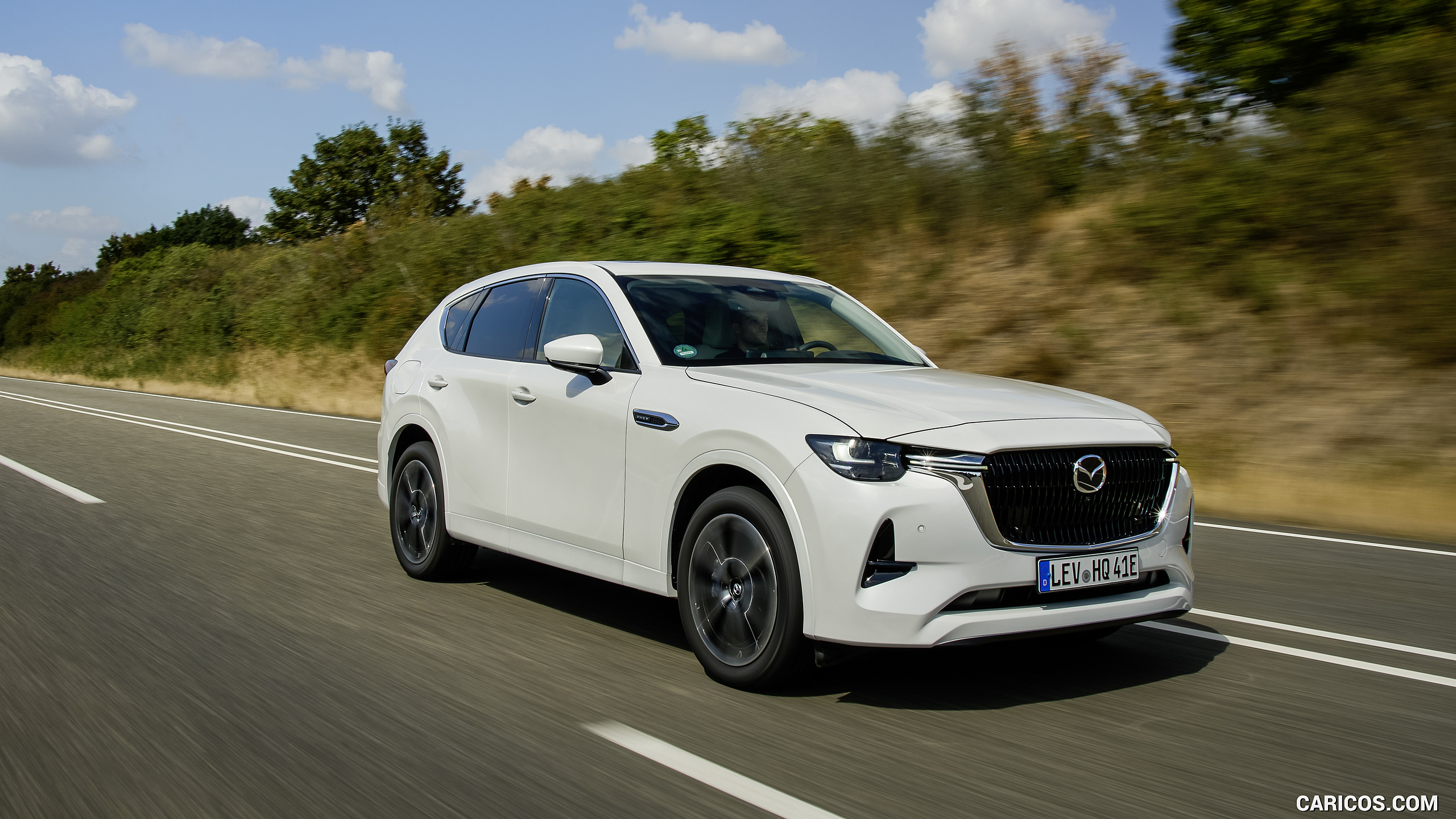 2023 Mazda CX-60 PHEV - Front Three-Quarter, #100 of 473