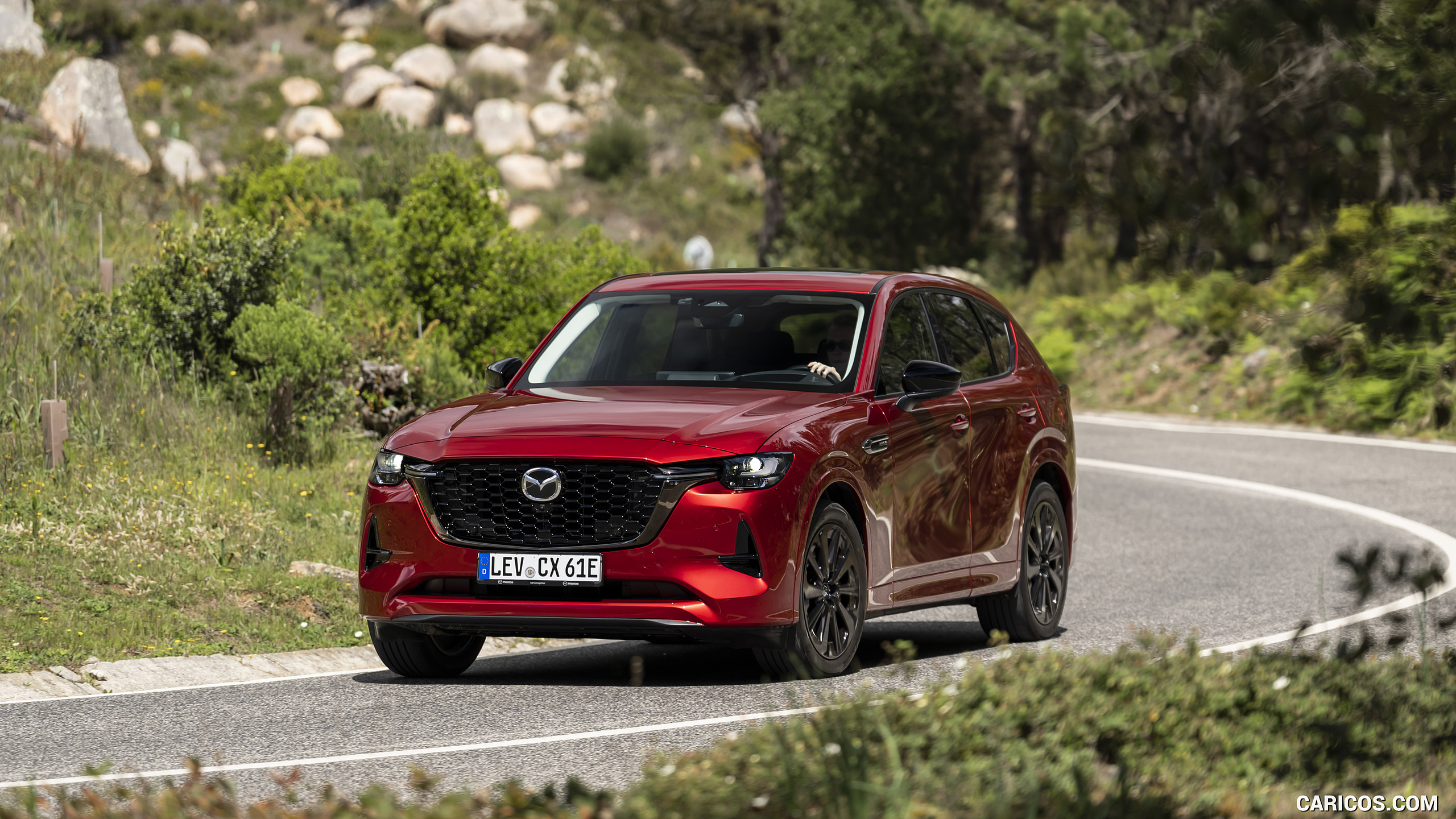 2023 Mazda CX-60 PHEV - Front Three-Quarter, #379 of 473