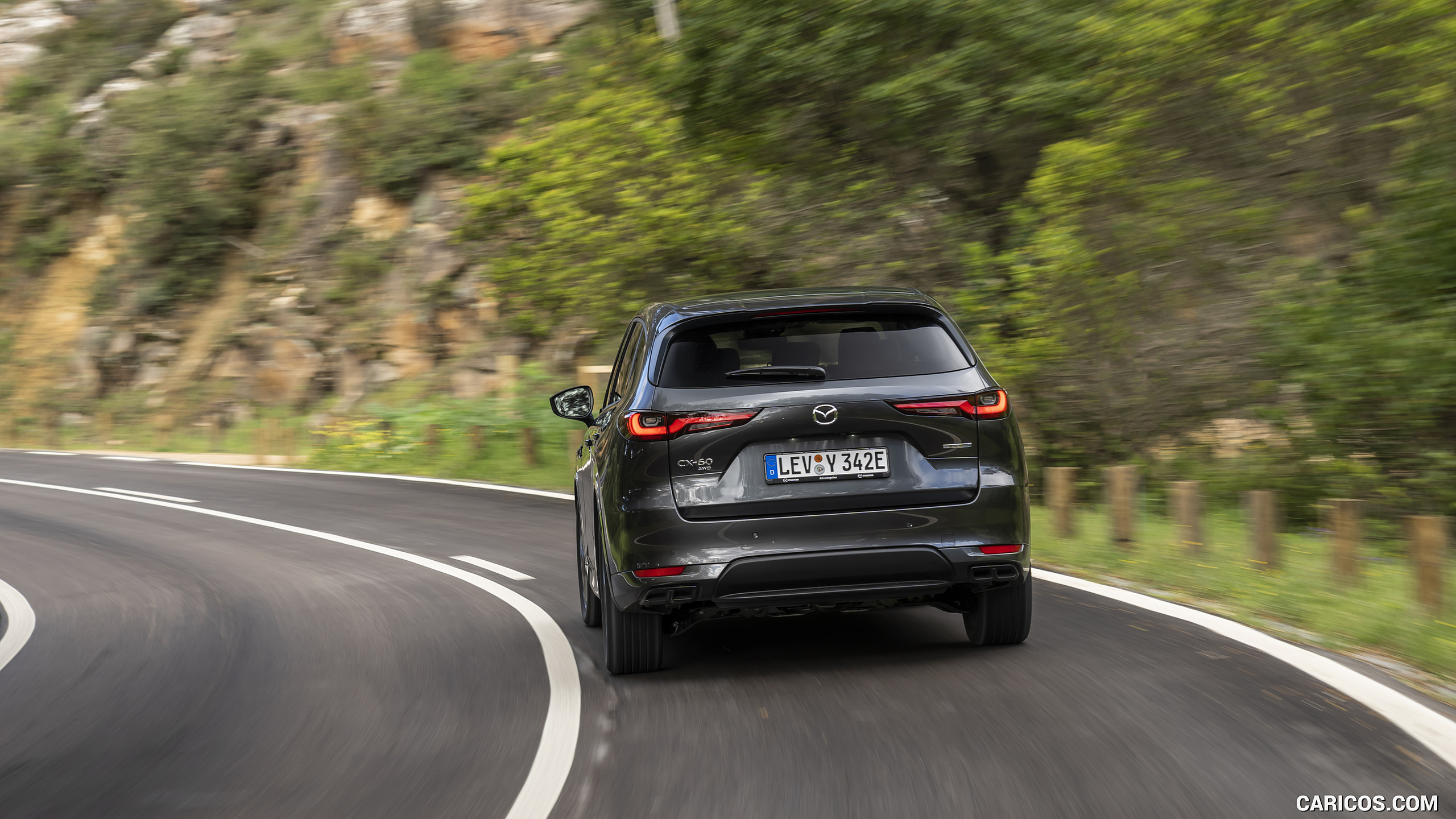 2023 Mazda CX-60 PHEV - Rear, #228 of 473