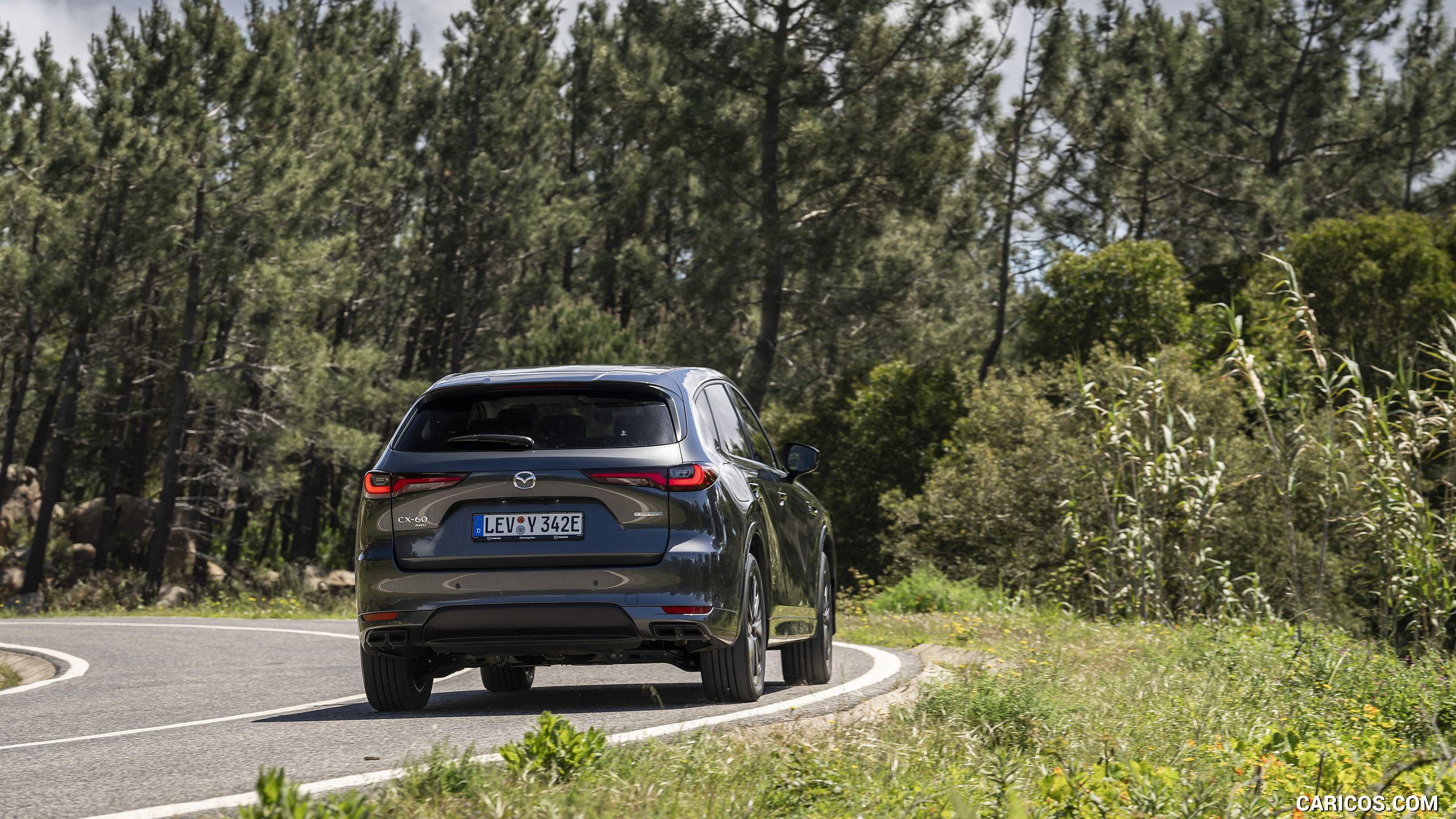 2023 Mazda CX-60 PHEV - Rear, #240 of 473