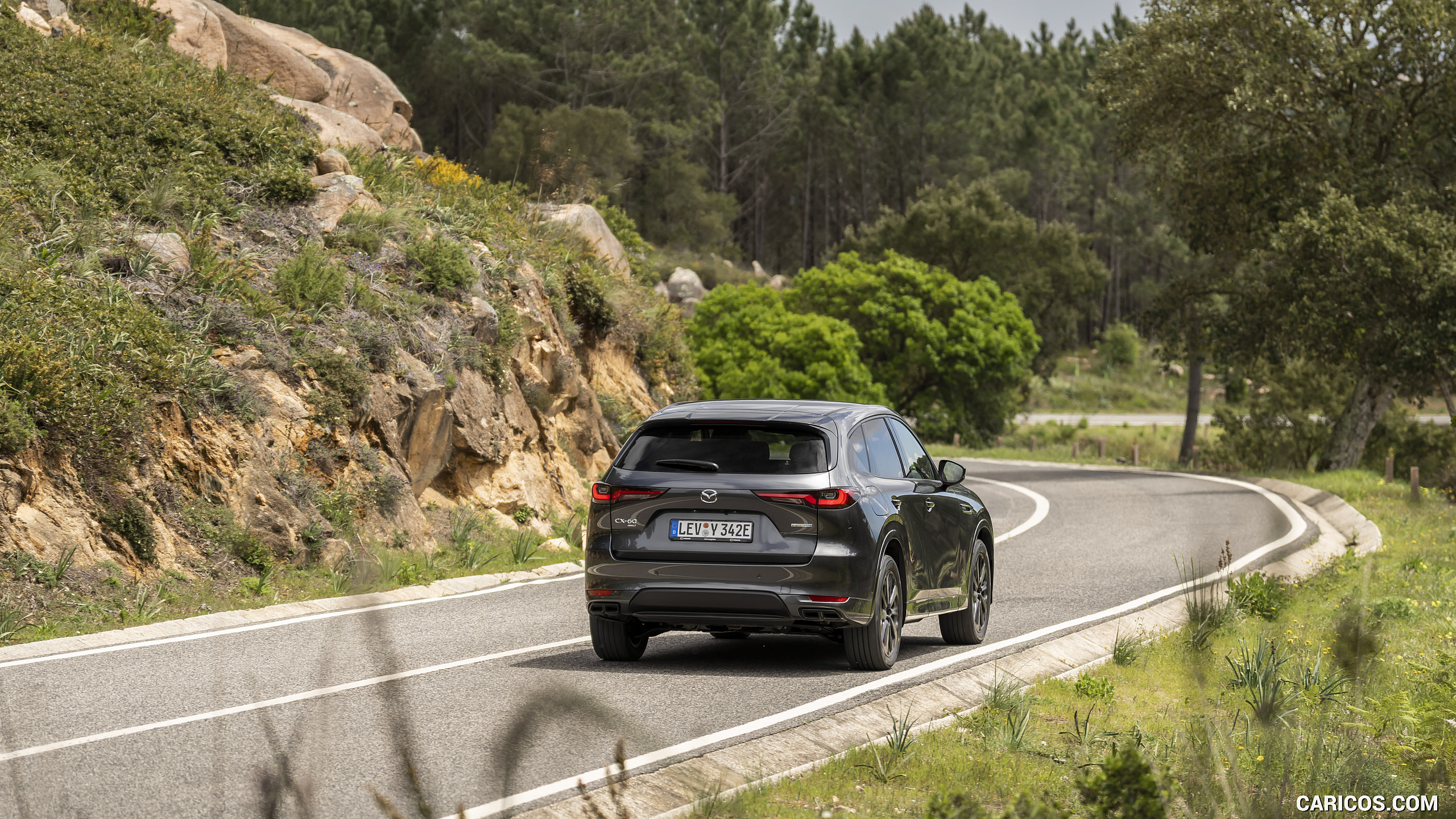 2023 Mazda CX-60 PHEV - Rear, #243 of 473