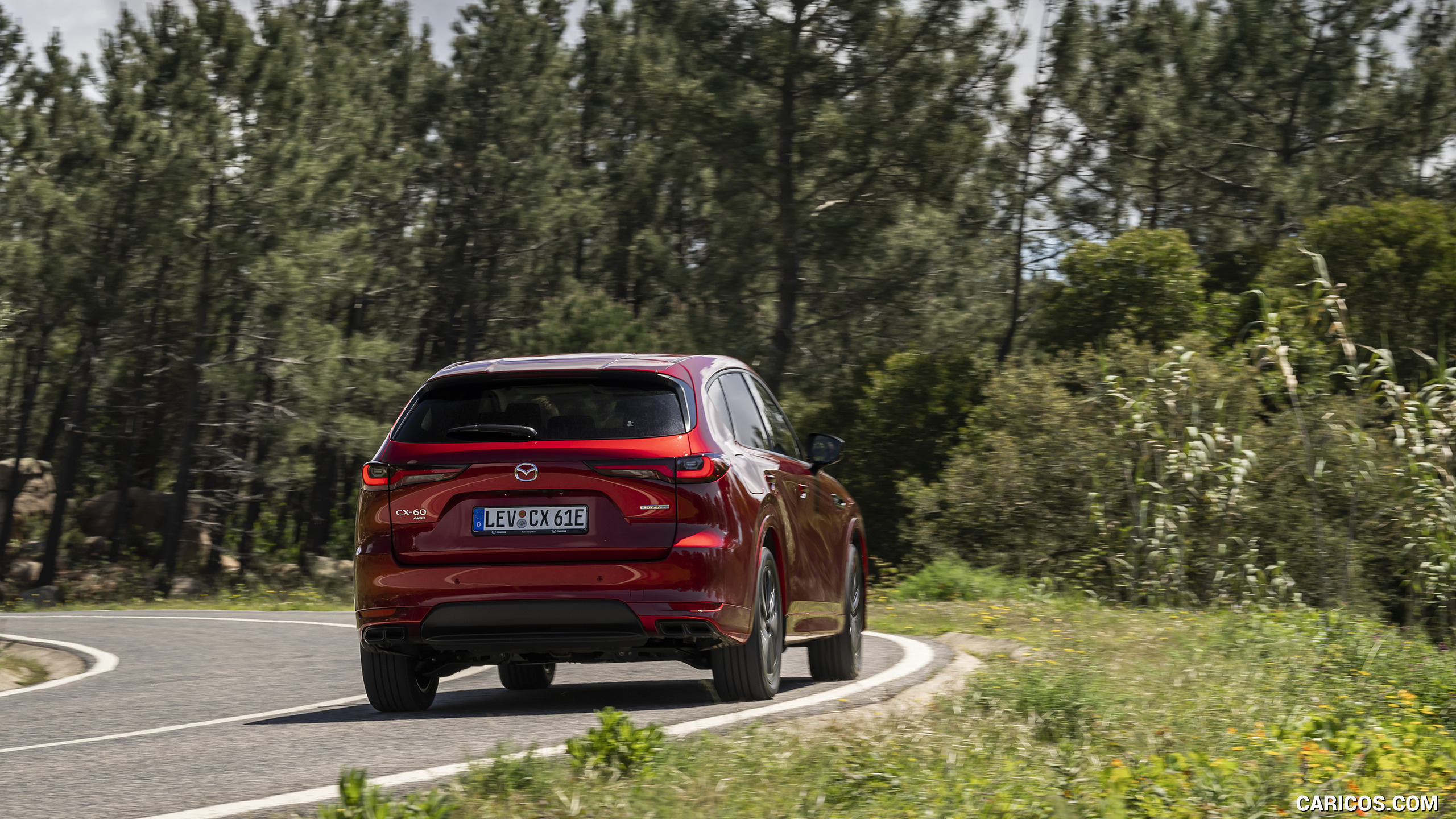 2023 Mazda CX-60 PHEV - Rear, #341 of 473