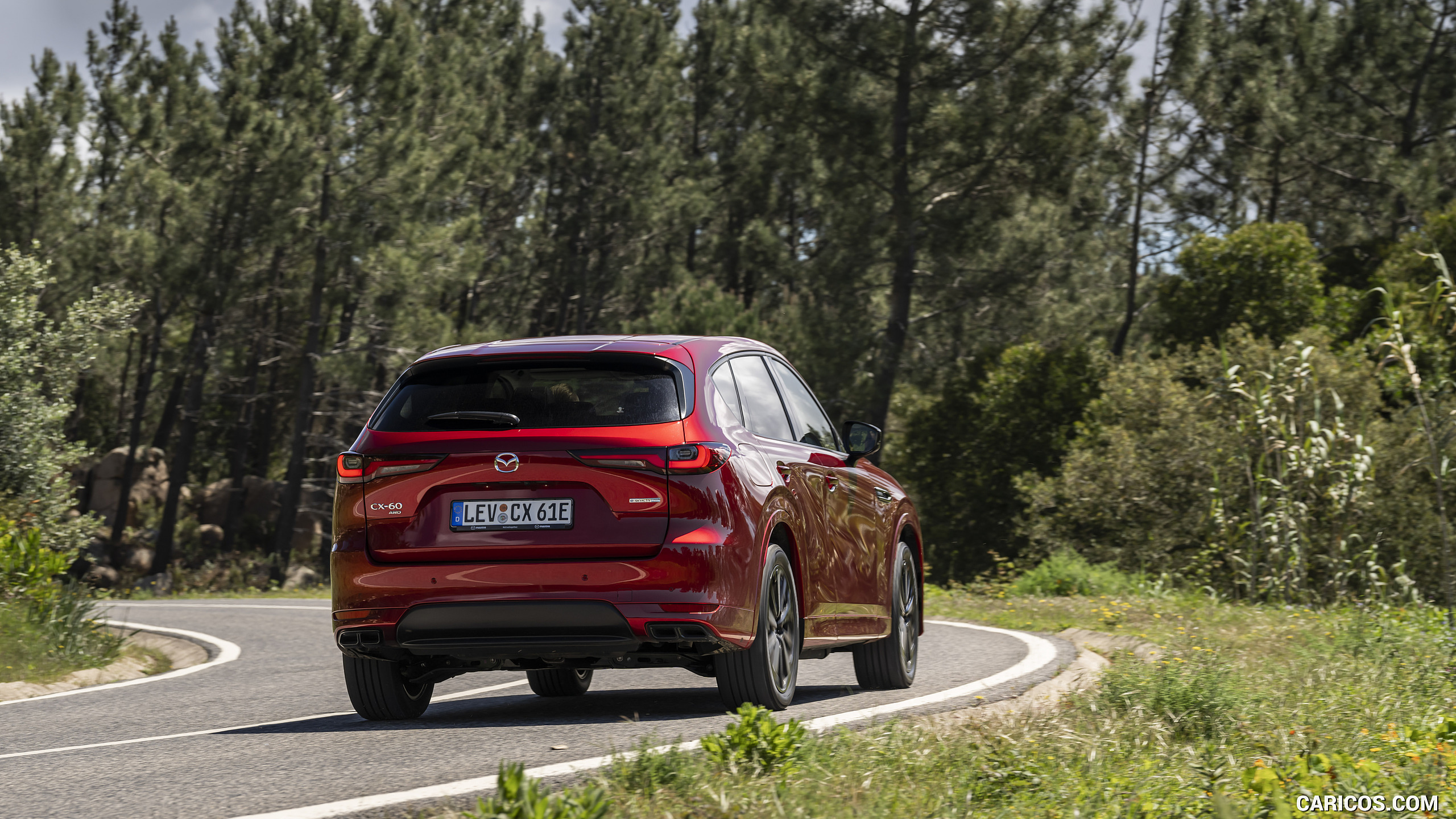 2023 Mazda CX-60 PHEV - Rear, #343 of 473